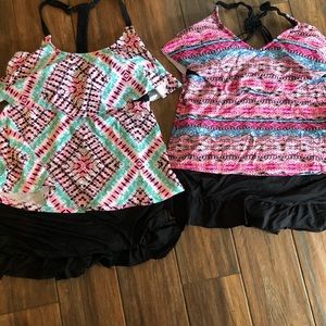 Women plus swim suites